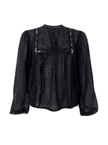 BCELISA blouse - Black - Black Colour
