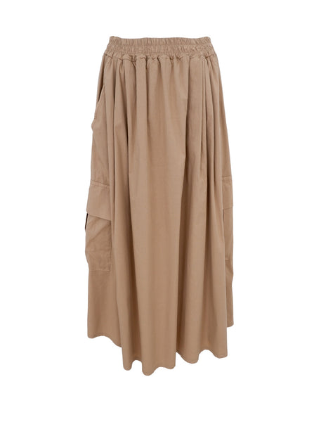 BCMONA cargo A-skirt - Camel - Black Colour
