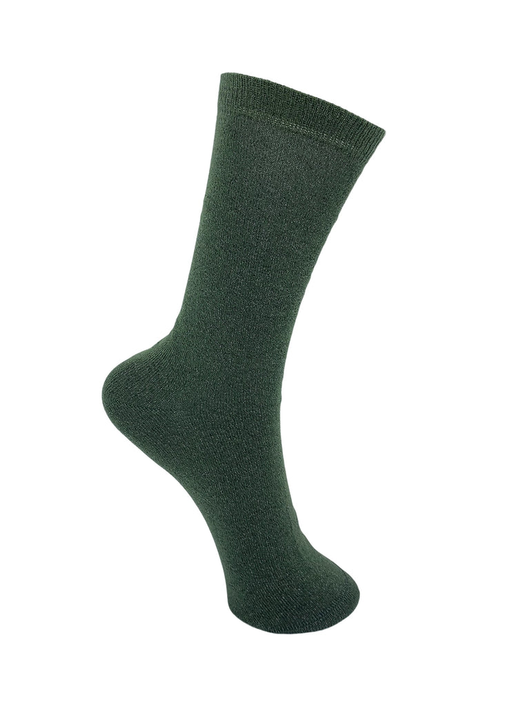 BCLurex sock - Army - Black Colour