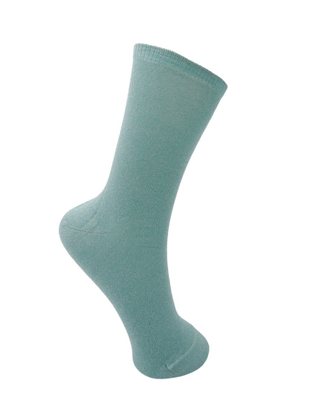 BCLurex sock - Mint - Black Colour