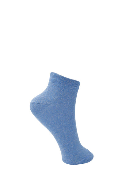 BCAnclet glitter sock - Cloud Blue - Black Colour