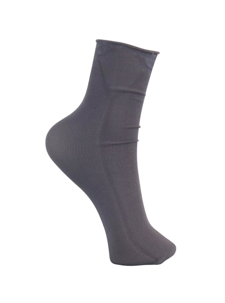 BCIDA short sock - Lt. Blue - Black Colour