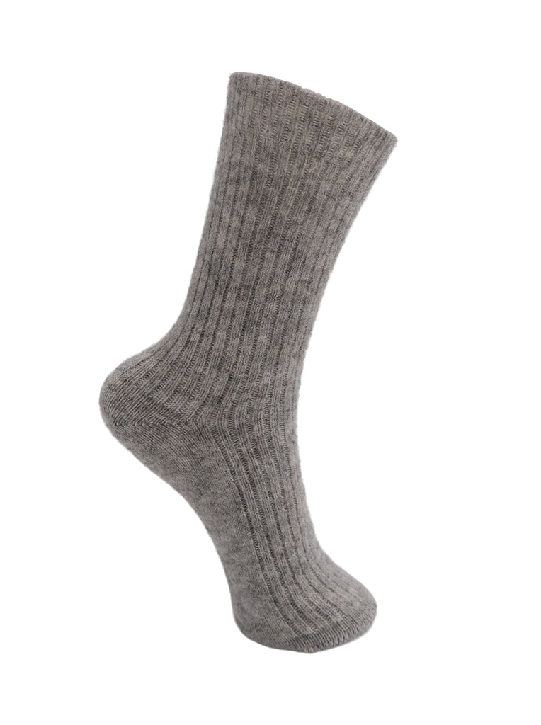 BCAFRODITE alpacamix sock - Grey - Black Colour