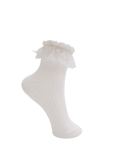BCLIRA sock - White - Black Colour