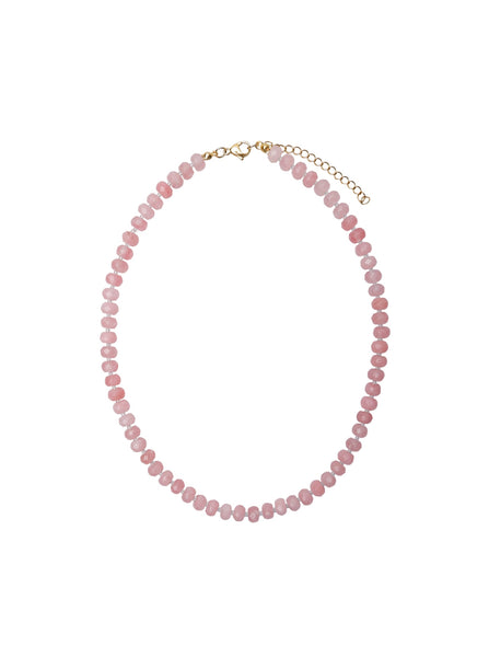 BCSUZETTE necklace - Pink - Black Colour