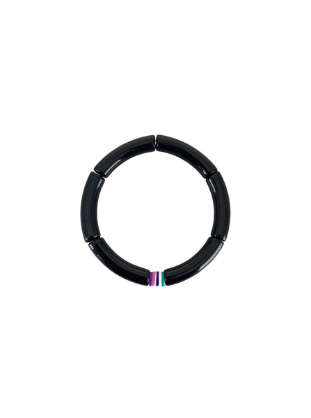 BCMANDY tube bracelet - Black - Black Colour