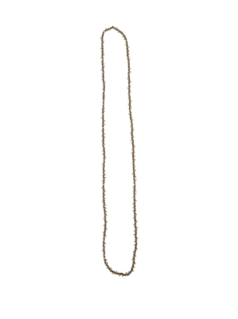 BCKIRI neckstring - Taupe - Black Colour
