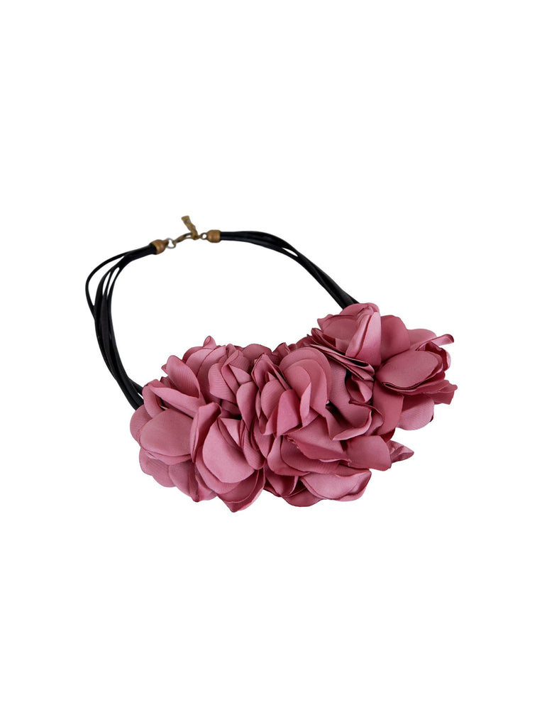 BCFIORA necklace - Rose - Black Colour