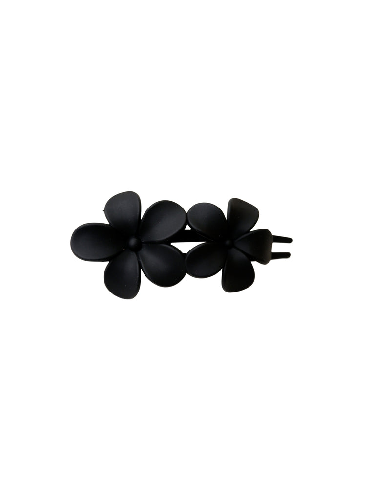 BCRENESMEE blossom matt hair claw - Black - Black Colour
