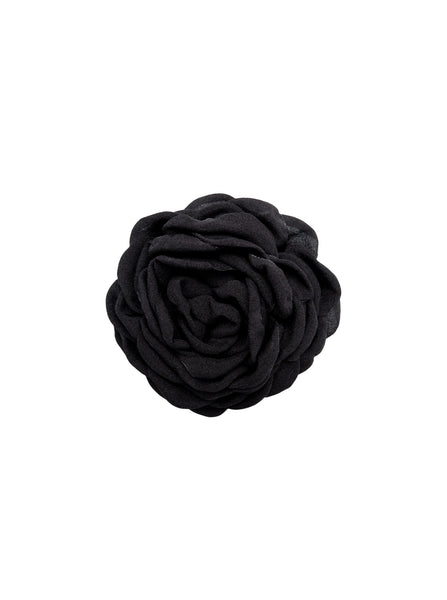 BCVILLA mega flower brooch - Black - Black Colour