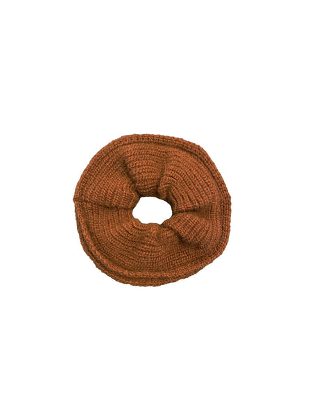 BCMARGA knitted scrunchie - Camel - Black Colour