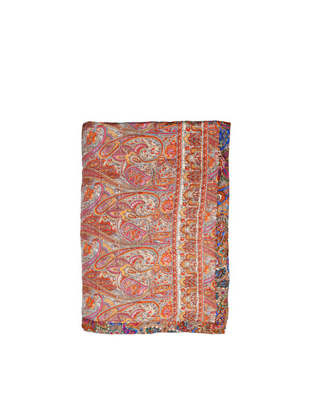 BCLUNA  quilted blankets - Terracotta combo - Black Colour