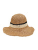 BCGWEN straw hat - Taupe - Black Colour