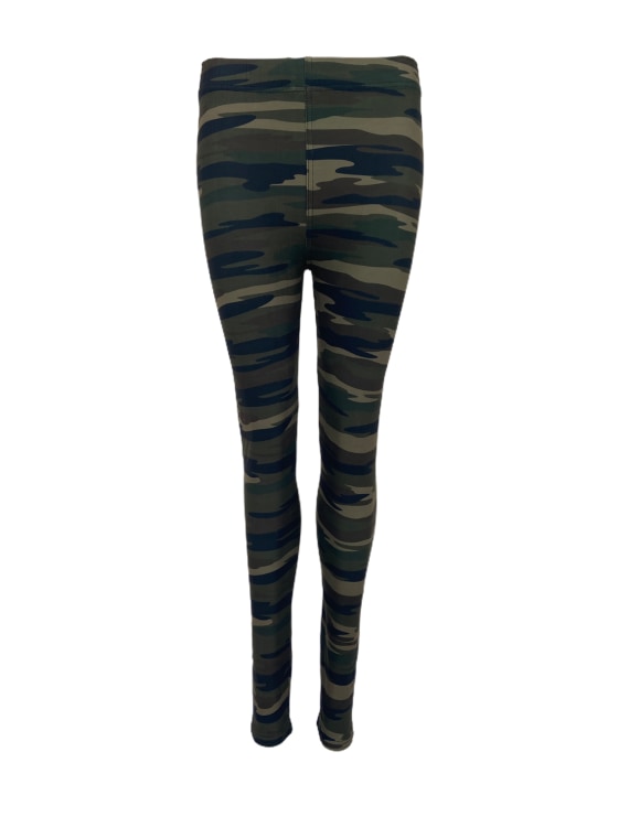 BCROBYN printed legging - Camouflage - Black Colour