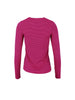 BCPAYTON l/s striped t-shirt - Pink - Black Colour