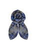 BCIRIS flower scarf - Navy - Black Colour