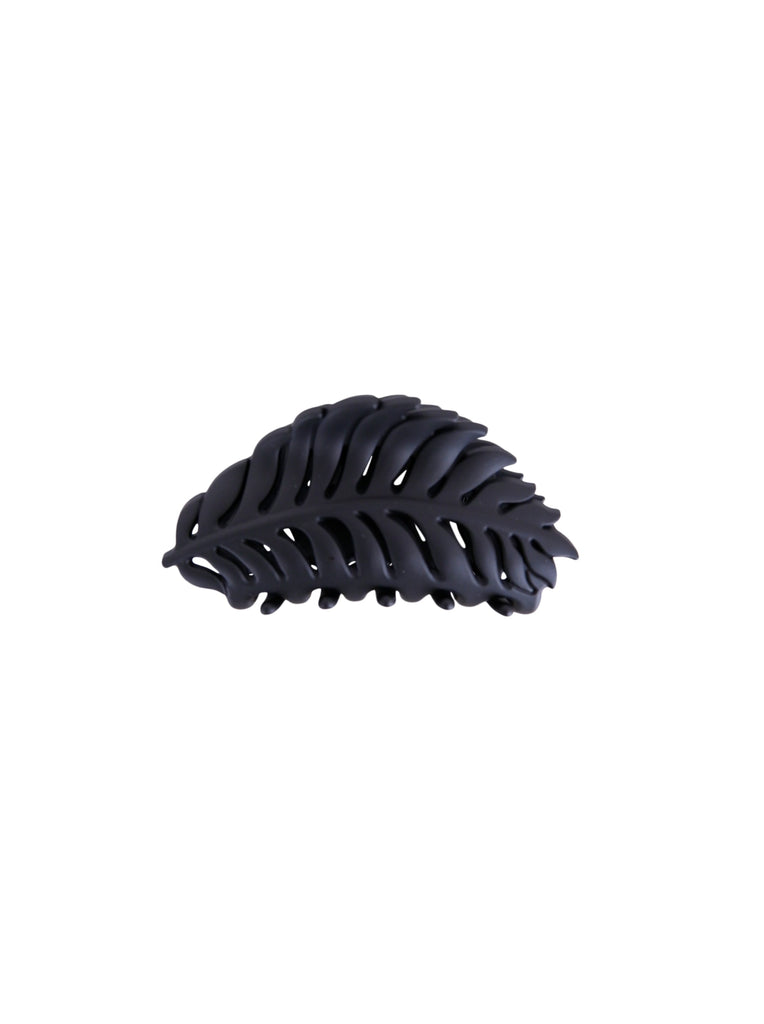 BCLEAF matt hair claw - Black - Black Colour