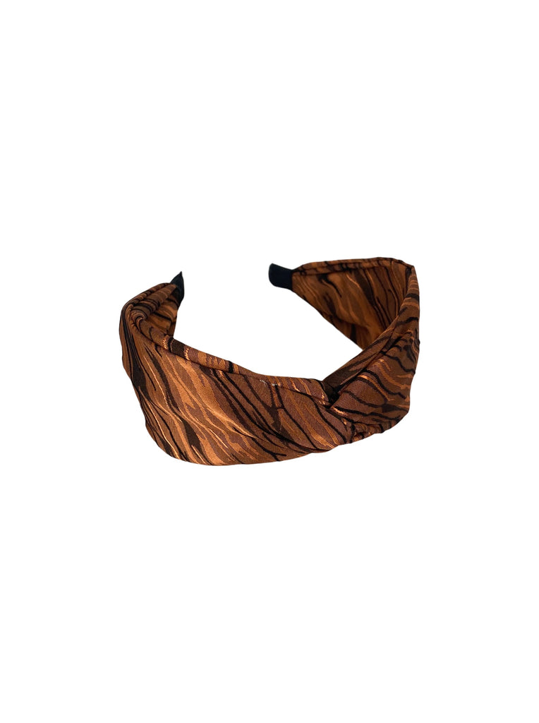 BCPORSHA shiny headband - Bronze - Black Colour