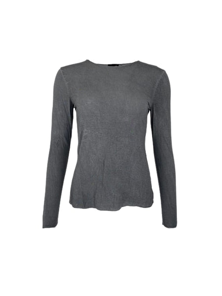 BCMALLE soft modal blouse - Grey - Black Colour